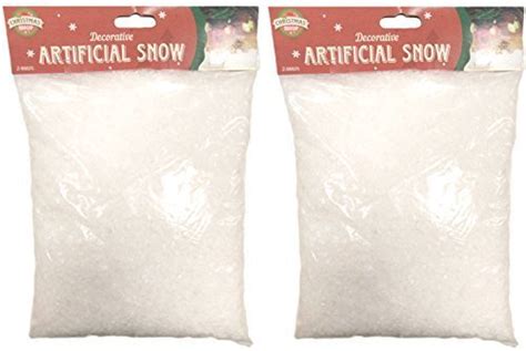 bags of fake snow|faux snow for christmas trees.